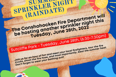 Sprinkler Night Rain Date - Tuesday, June 28, 2022